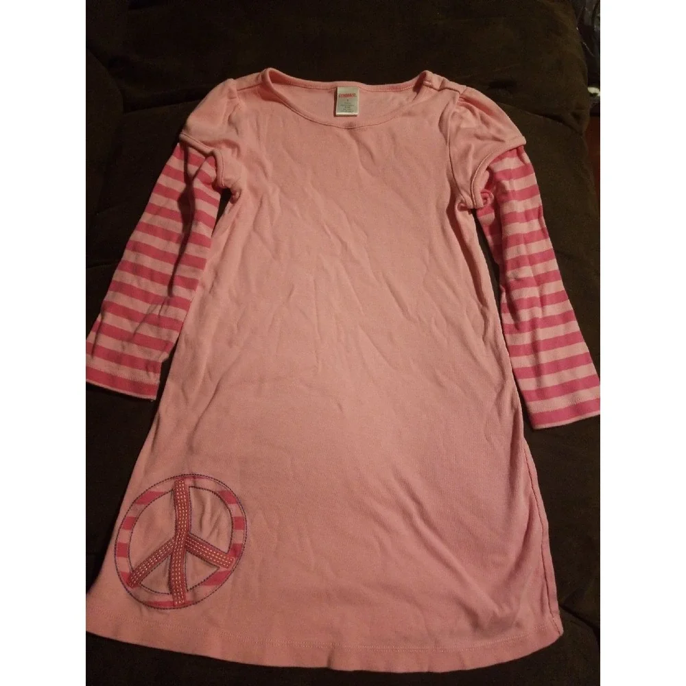 Gymboree superstar peace sign dress 5